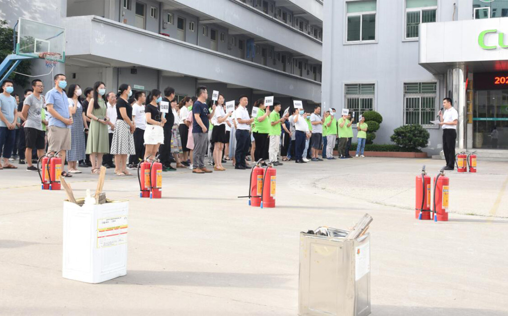 安全意識常在心：熱烈慶祝家樂5S事凈水器2020全員消防安全演習(xí)圓滿成功 