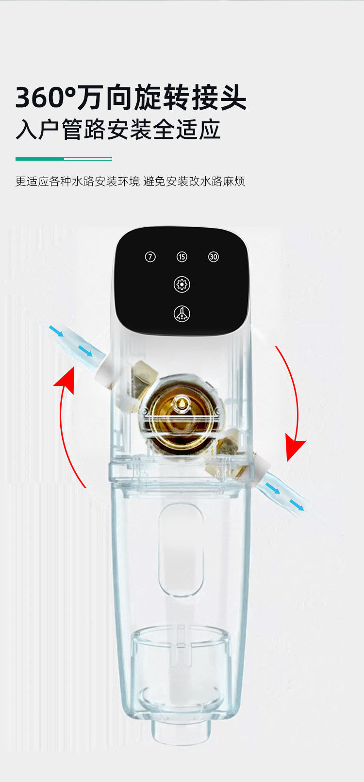 家樂(lè)事前置過(guò)濾器CL-QZ-12產(chǎn)品介紹